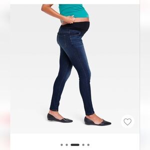 Isabel Maternity by Ingrid & Isabe Over the Belly Skinny Maternity Jeans 